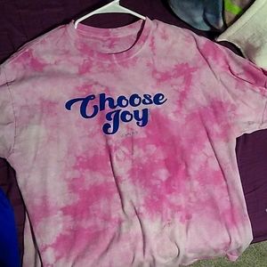 Choose joy t shirt